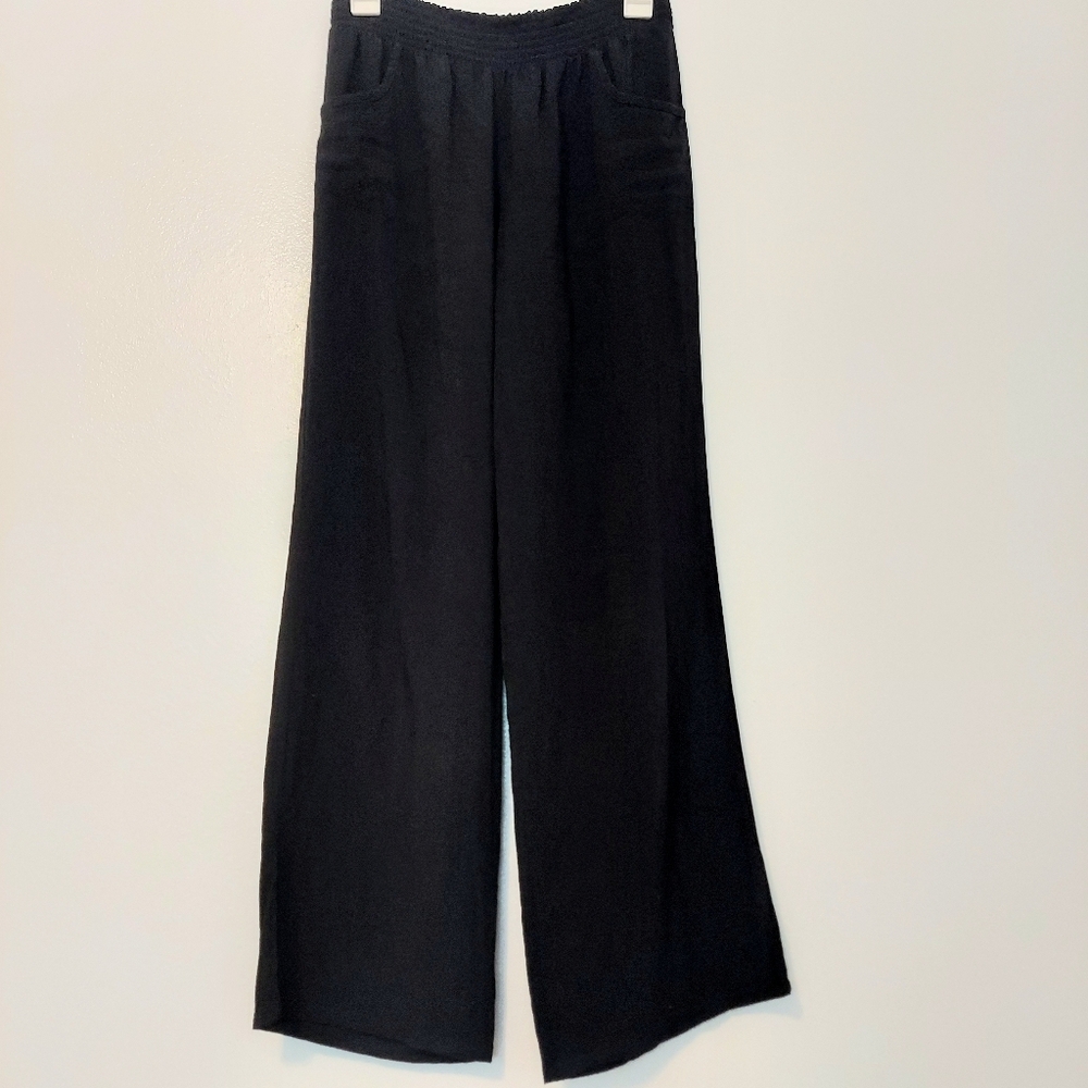 I.N. Studio Petite Black Pull On Pants